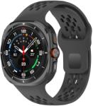  AIRY szilikon szíj Samsung Galaxy Watch Ultra 47mm fekete