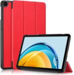  LEATHER Flip tok Huawei Matepad SE-hez piros