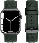  LATTICE Bőrszíj Apple Watch SE / SE 2022 / SE 2023 (40mm) zöld