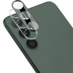 IMAK FULL COVER Üveg Samsung Galaxy S24 Plus 5G fényképezőgéphez fekete