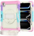  SOLID 360 tartós tok a Apple iPad Pro 13 2024 RAINBOW számára