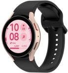 SILICONE Cserélhető szíj Samsung Galaxy Watch FE fekete
