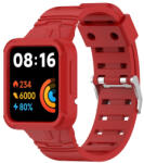  GLACIER Védőtok szíjjal Xiaomi Redmi Watch 2 Lite piros