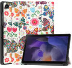  ART Samsung Galaxy Tab A8 Flip Case (SM-X205 / SM-X200) BUTTERFLY