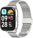  MIJOBS MILANESE Fém szíj Xiaomi-hoz Redmi Watch 3 Lite ezüst