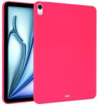  RUBBER Védőburkolat a Apple iPad Air 11 2025 / Air 11 2024-hez sötét rózsaszín