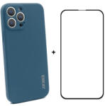 ENKAY tok + 3D üveg Apple iPhone 13 Pro kék