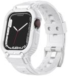  GLACIER Védőtok szíjjal Apple Watch Ultra 1 / 2 49mm fehér