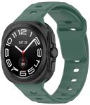 BUTTERFLY Cserélhető szíj Samsung Galaxyhoz Watch Ultra 47mm sötétzöld