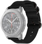  NYLON Univerzális óraszíj - szélessége 22mm fekete