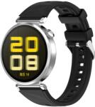  SILICONE Cserélhető szíj Huawei-hoz Watch GT 5 Pro 42mm fekete