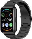  CLASSIC Fém szíj a Huawei-hoz Óra Fit 3 fekete