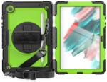  SOLID 360 burkolat Samsung Galaxy Tab A8 (SM-X205 / SM-X200) fekete-zöld