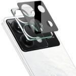 IMAK FULL COVER Üveg Xiaomi Poco X6 5G fényképezőgéphez fekete