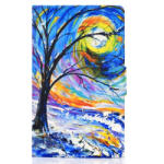  ART Zaklápací obal Samsung Galaxy Tab A7 10.4 (T500 / T505) TREE