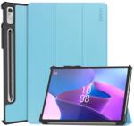 ENKAY LEATHER Flip tok Lenovo Tab P11 Pro Gen2-hez világoskék
