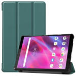  LEATHER Flip tok Lenovo Tab M8 (TB-8505F) / M8 3. generációs zöld