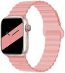  REVERSE szilikon szíj Apple Watch 9 / 8 / 7 (45mm) / 6 / SE / 5 / 4 (44 mm) / 3 / 2 / 1 (42 mm) rózsaszín