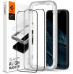 Spigen ALM FC 3D üveg Apple iPhone 14 Plus / iPhone 13 Pro Max fekete - 2 db