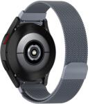 MILANESE Fémszíj a Samsung Galaxyhoz Watch FE szürke