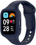  GLACIER Védőtok pánttal Xiaomi Redmi Watch 3-hoz Aktív sötétkék