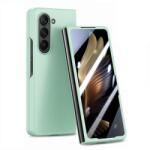  EXTRA PC Üveggel ellátott műanyag borítás a Samsung Galaxy Z Fold 5 5G külső kijelzőjéhez, világoszöld