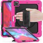  SOLID 360 tartós tok a Apple iPad Pro 13 2024 rózsaszínhez