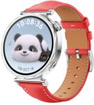  LEATHER Bőrszíj Huawei-hoz Watch GT 5 41mm piros