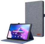  FABRIC Flip borító a Lenovo Tab M10 5G kék színhez