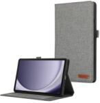  FABRIC Flip tok Samsung Galaxy Tab A9+ szürke színű