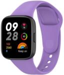  SILICONE Cserélhető szíj Xiaomi Redmihez Watch 3 lila
