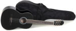 GEWA Basic 3/4 klasszikus gitárszett, fekete (PS 510176)