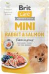 Brit Brit care mini rabbit andsalmon fillets in gravy 85g 1286