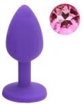 Guilty Toys Dop Anal Silicone Buttplug, Small, Mov/Roz, Guilty Toys