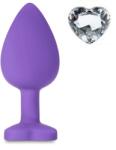 Mokko Toys Dop Anal Brighty, Small, Silicon, Mov/Transparent, Mokko Toys