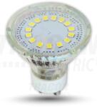 TRACON Sursa de lumina spot cu LED SMD SMD-GU10-12-WW 230V, 50Hz, GU10, 3W, 3000K, 210lm, 12×LED2835, 120°, EEI=A+ (SMD-GU10-12-WW)