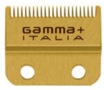 Gamma Piú Lama fixa FADE GOLD METAL pentru masina de tuns: Boosted, Alpha, X-Ergo, Ryde (ALATOFIXGUN)