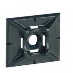 Legrand Base - pentru Colring cable ties max. adancime 4.6 mm - self-adhesive - negru (032067)