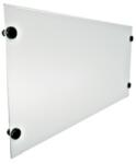 Schrack 19 blank panel SnapIn 3U steel RAL9005 black PU5 (HDCR100584)