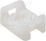 TRACON Talpa fixata cu surub, 2 dir. de introducere, natur CSTALP-4 16×11mm, d=3.5mm, PA6.6 (CSTALP-4)