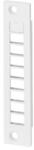 Gewiss Empty Patch Panel - Suitable For 9 Sc/apc Adapters - Grey (ral 7035) (gw38320)