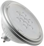 SLV Sursa de iluminat, bec, lampa cu LED-uri QPAR111, GU10, 7W, 3000K 40 ° argint, (1001572)