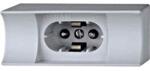 Schrack RAL1 Holder for socket S14d, for lamps with 1 socket, grey (LIZLFA0945)