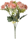 Clayre & Eef Buchet flori artificiale roz somon verzi 15x10x31 cm (6PL0263)