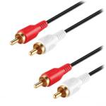 TED Electric Cablu 2 RCA tata x 2 RCA tata 5 ml. TED - PM1 (GN000372) - materialeelectrice