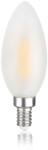 Ideal Lux E14 oliva 4w 3000k cri80 satin Alb (326610 IDEAL LUX)