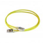 Legrand Patch cord RJ45/RJ45 High Density category 6A S/FTP LSZH yellow - 1m (051551)