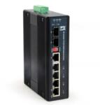 Schrack Switch 4xRJ45+1xRJ45/SFP+1xSFP, fara sursa de alim. , sina DIN (QLIES0600-)