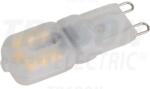 TRACON Sursă de lumină LED în carcasă din material plasticn230 VAC, 2, 5W, 2700K, G9, 180 lm, 270°, EEI=G (LG9X2,5W)