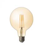 UltraLux Bec LED glob cu filament dimabil, 4W, E27, 2500K, 220V -240V AC, amber (LFT42725D)